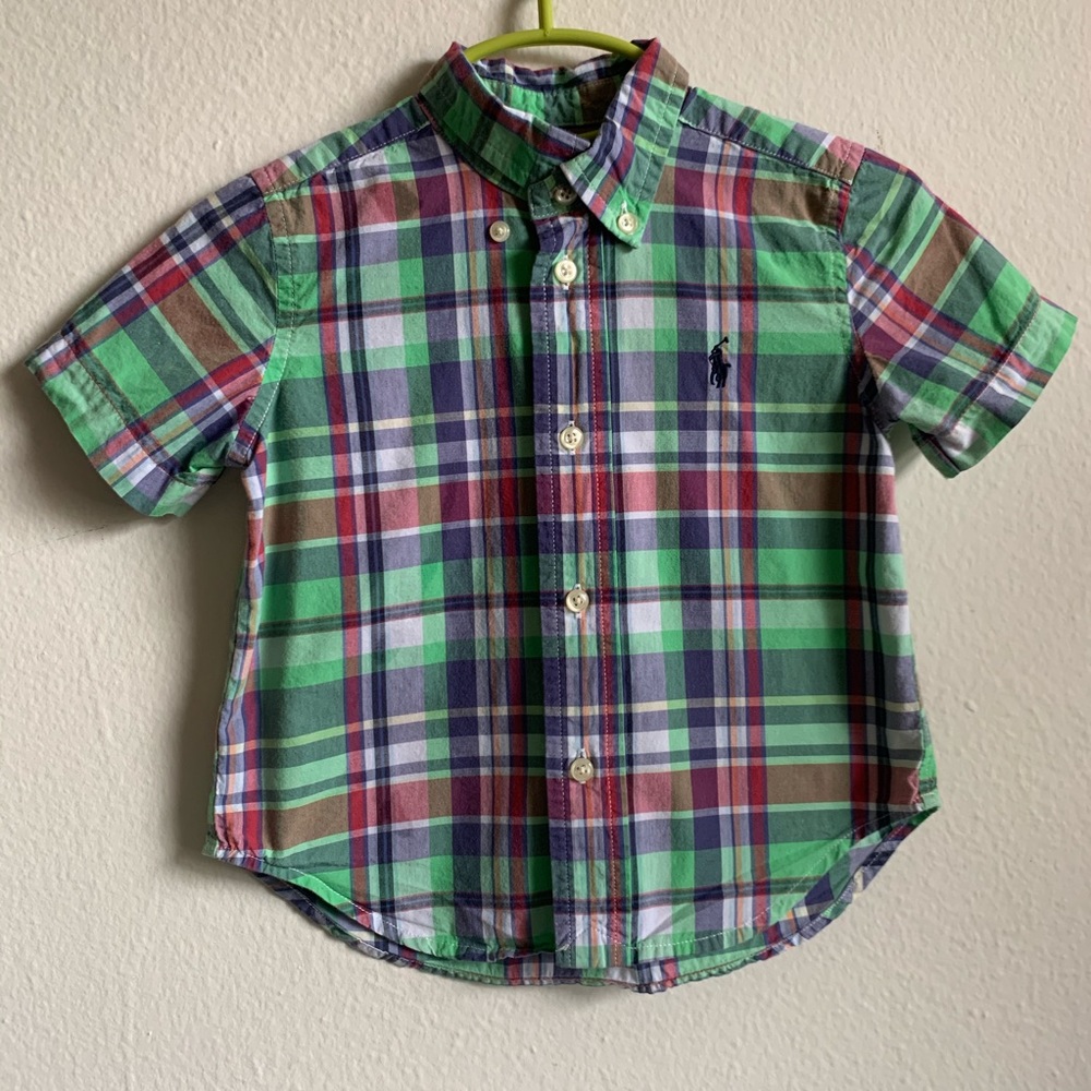 Plaid Ralph Lauren Buttondown
